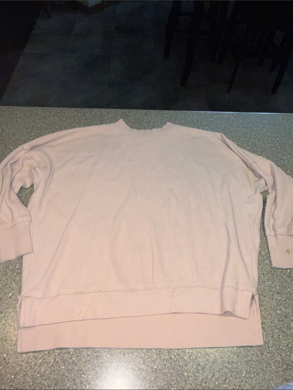 Aerie oversized thermal shirt